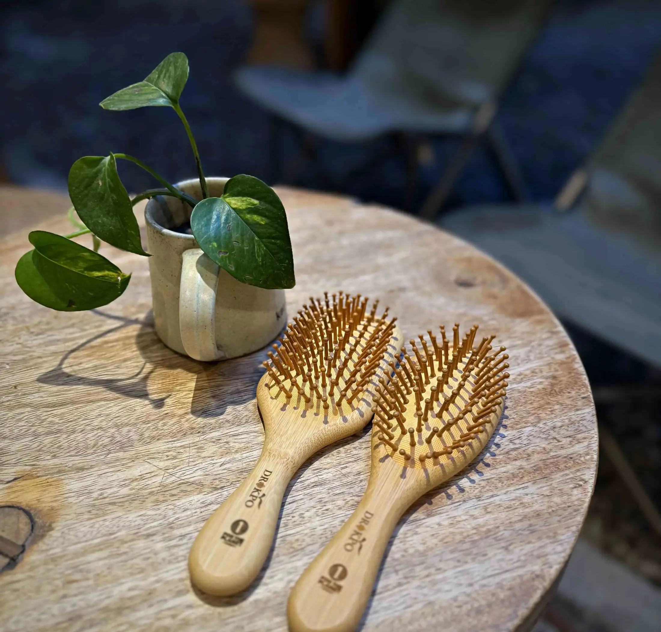 Bamboo hair brush