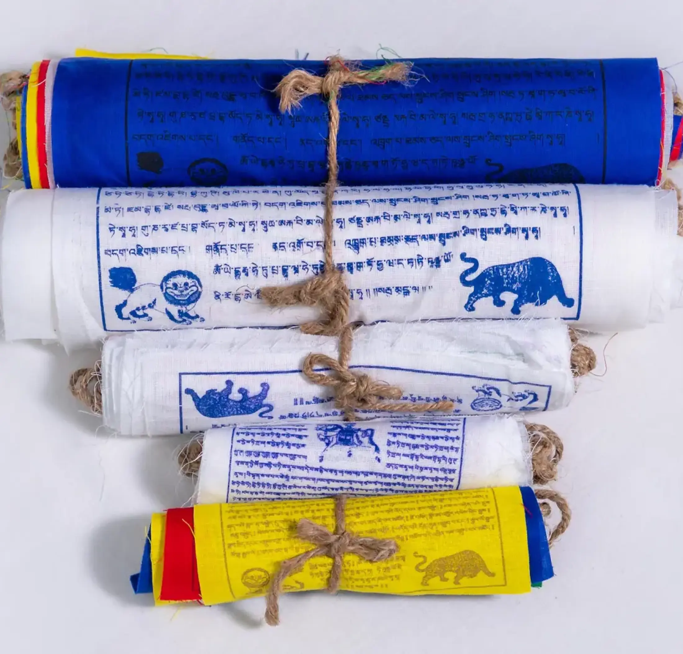 Big color prayer flag