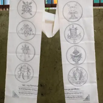 Grey bio-degradable khada 