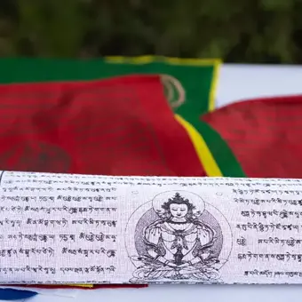 Small color prayer flag 