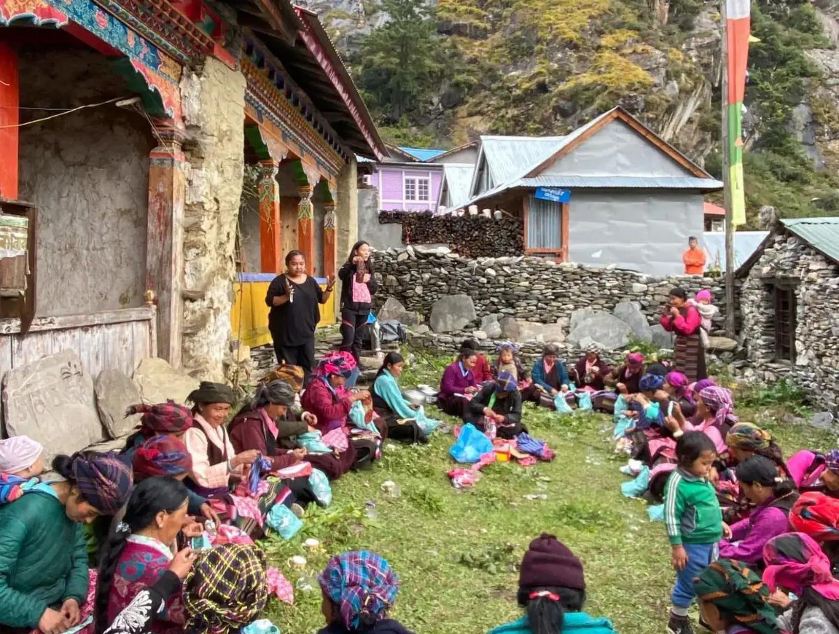 Transforming and Destigmatizing Menstrual Hygiene Management in the Tsum Valley Region Providing the MHM session and Reusable pad-making training in the Tsum Valley
