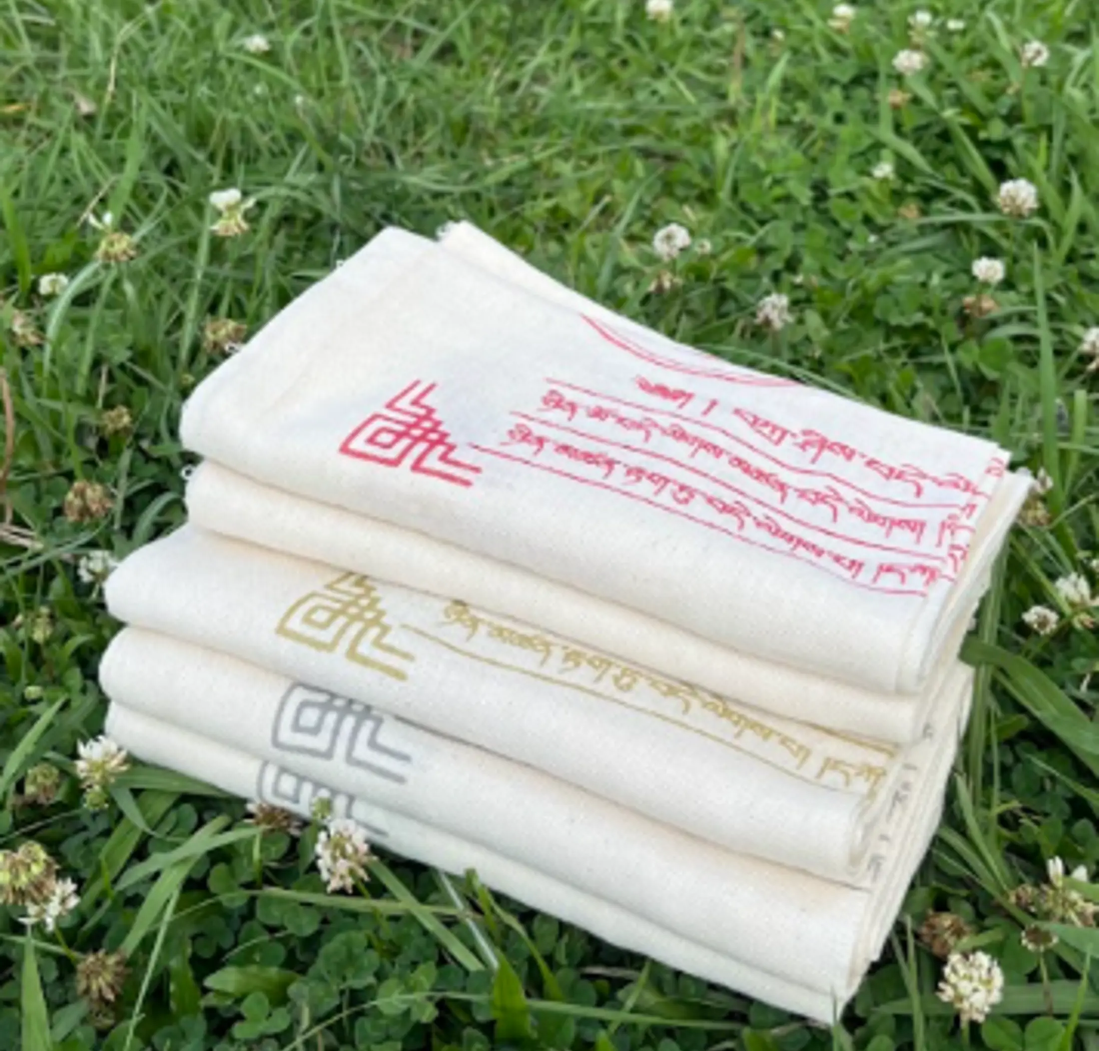 Golden bio-degradable khada 