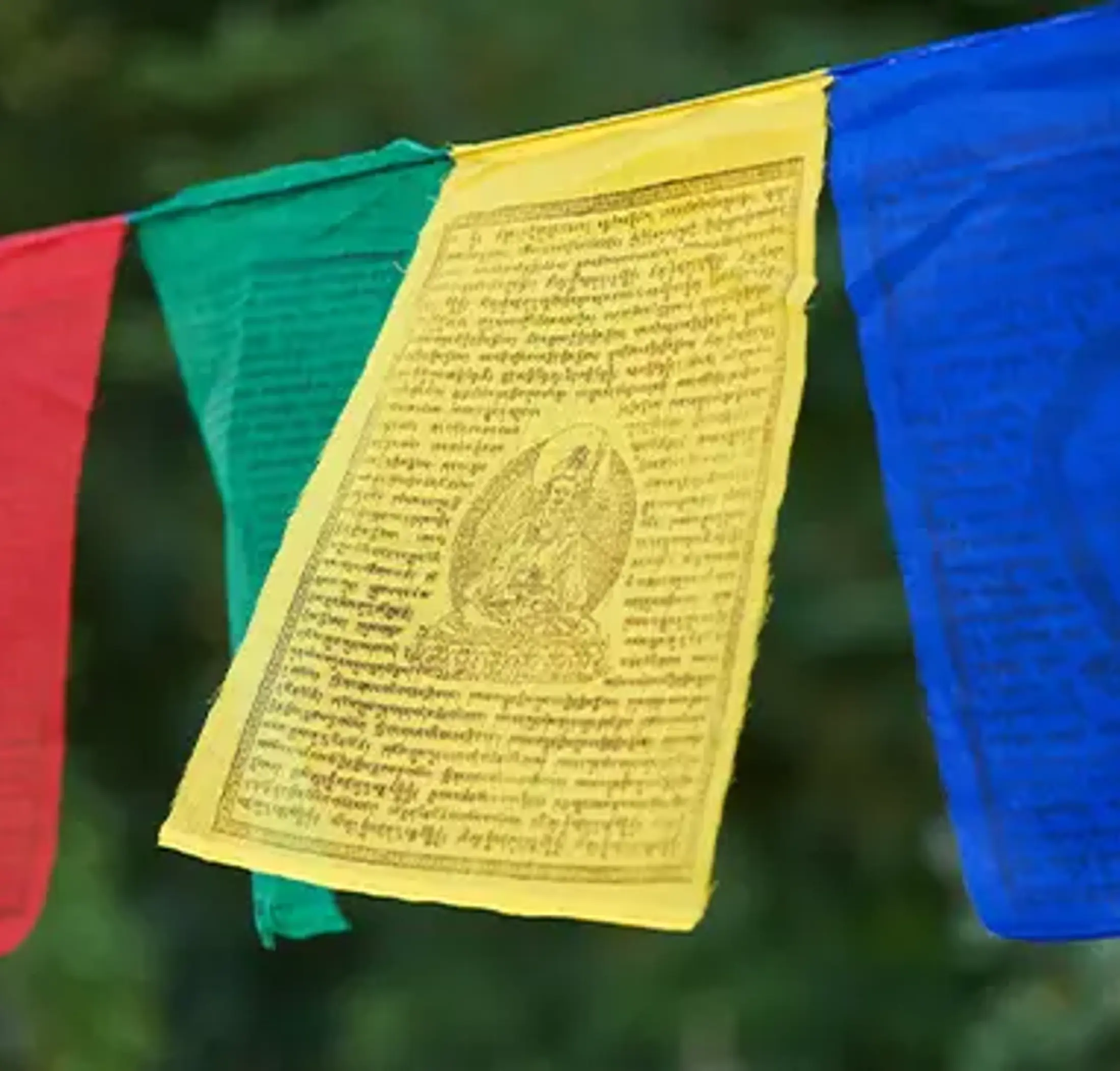 Small color prayer flag 