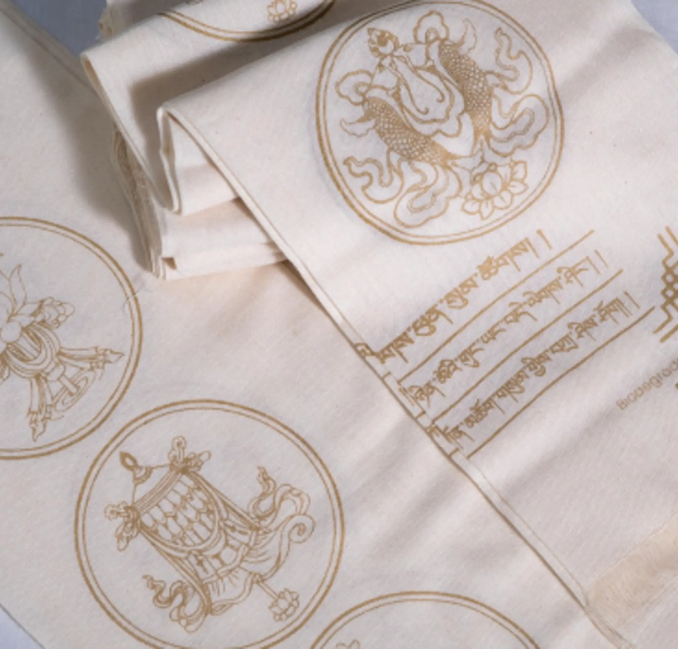 Golden bio-degradable khada 