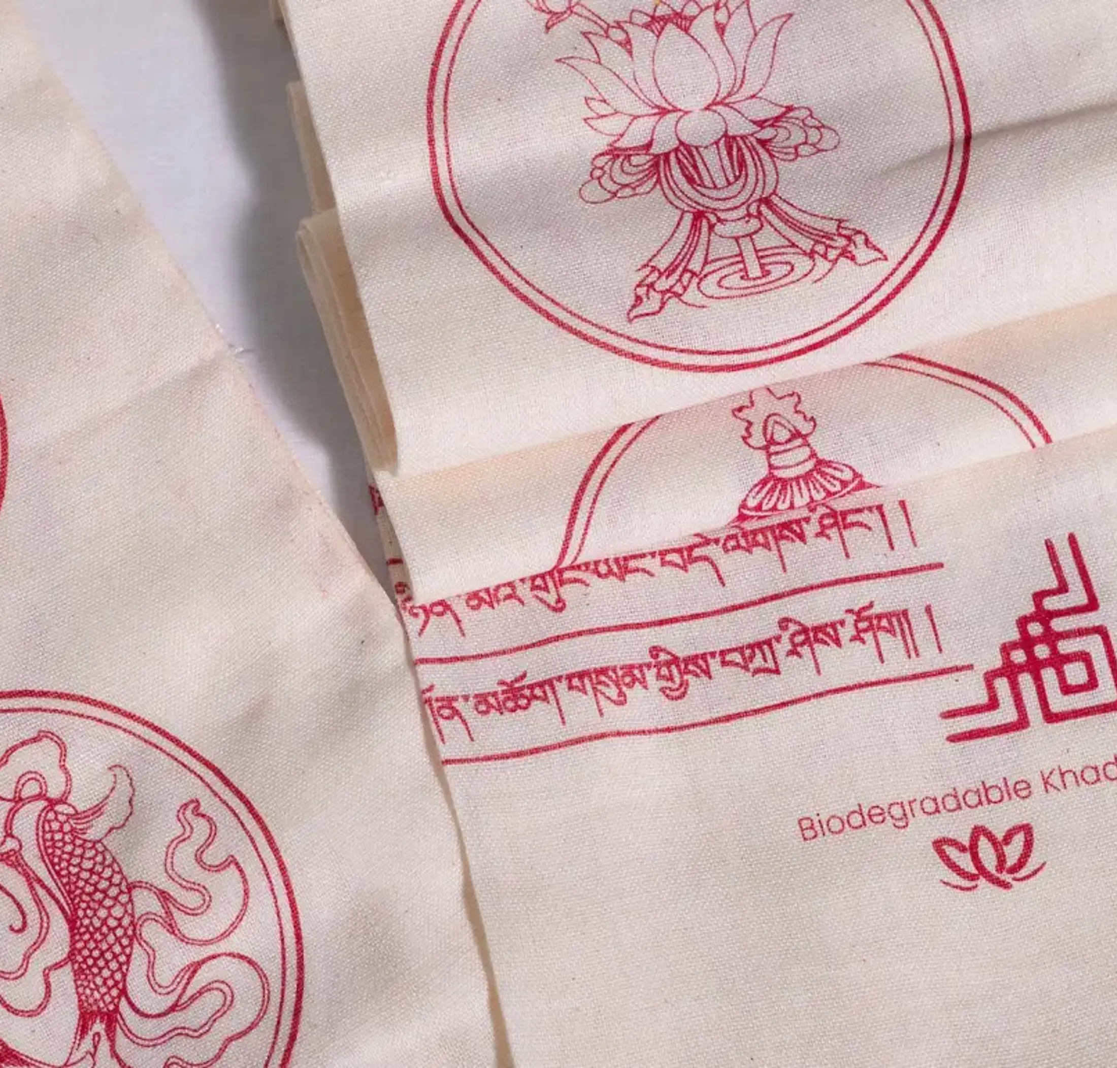 Red bio-degradable Khada