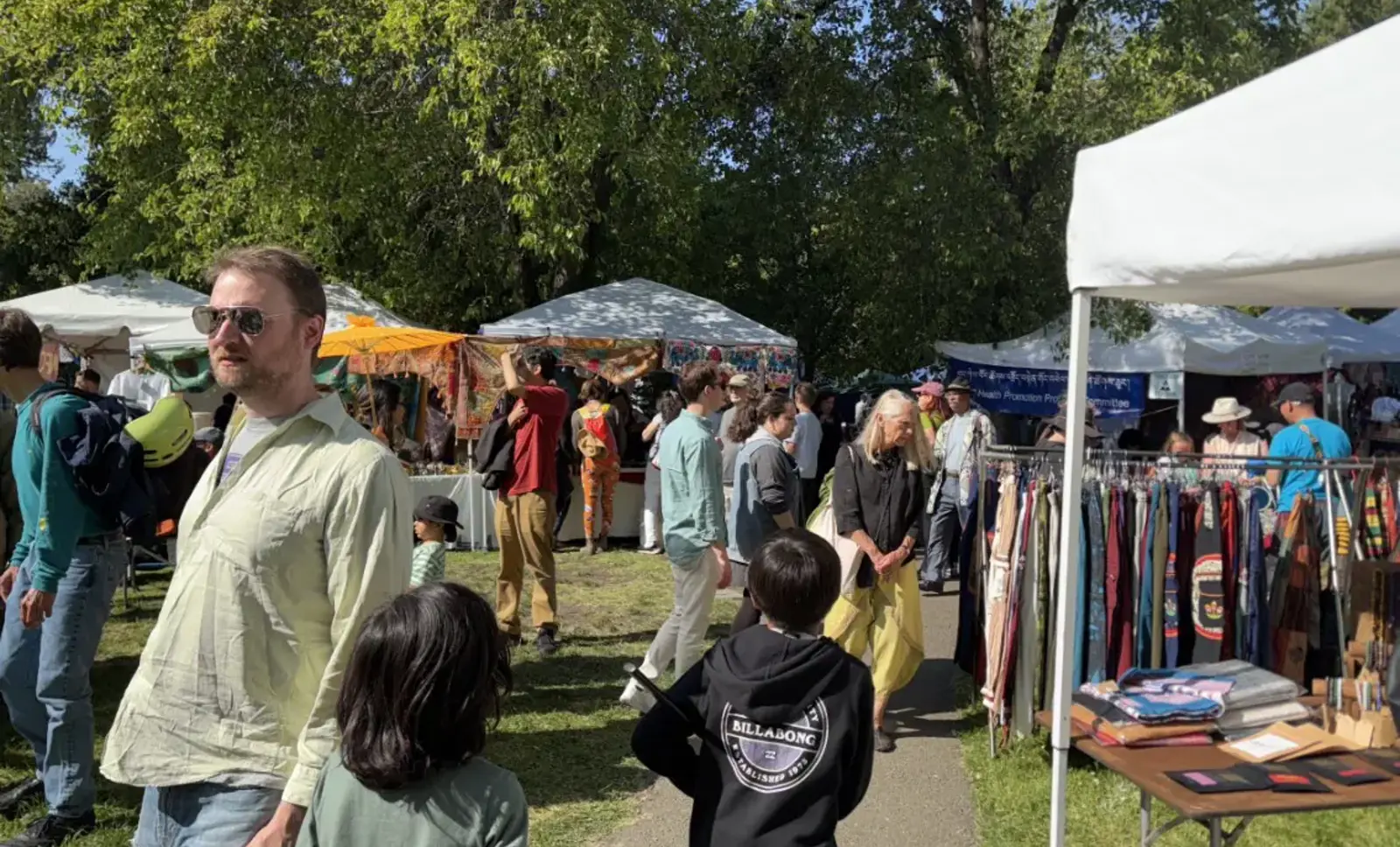 Drokpo Mercantile at the Himalayan Fair in Berkeley