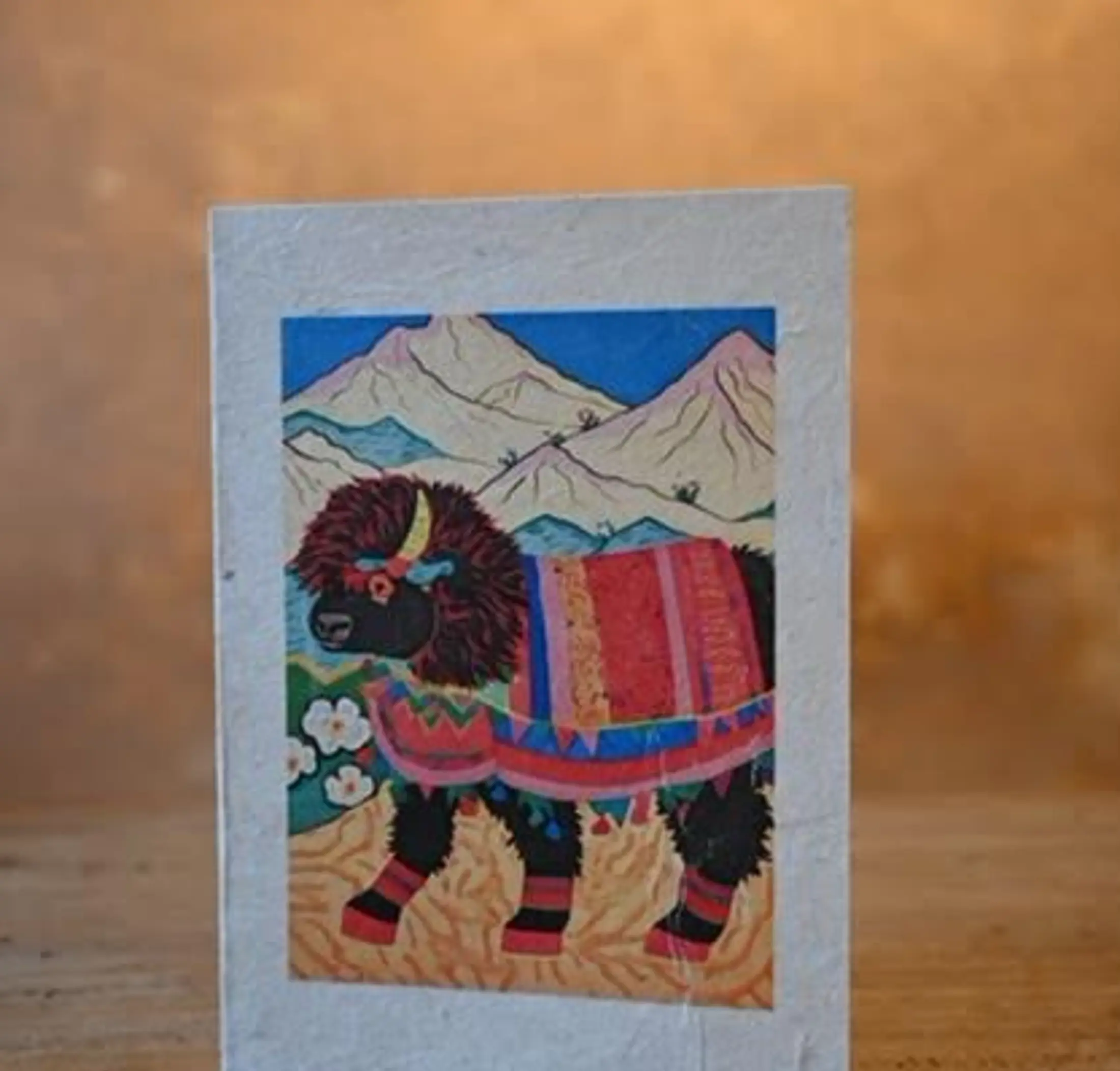 Colorful Creature card 